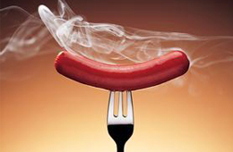 肉食大佬雙匯也看好，熱狗的專用香腸原來這么做！