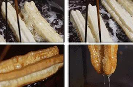 奧利奧油條包麻糍、火腿雞蛋卷油條……網(wǎng)紅賣法助力油條市場“生”力軍